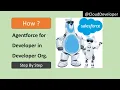 Salesforce Agentforce for Developers Step-by-Step Setup in VS Code Developer Org Cloud Developer