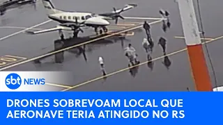Confira o possível trajeto de aeronave que caiu no Rio Grande do Sul | SBT News
