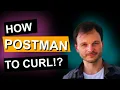 How to Export Postman Request as cURL