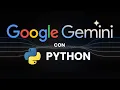 Aprende a usar la API de Google Gemini Pro GRATIS Google AI Studio Python Google Colab