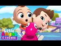 Download Lagu Play Nice at the Playground | Baby John  | Little Angel And Friends Fun Educational Songs