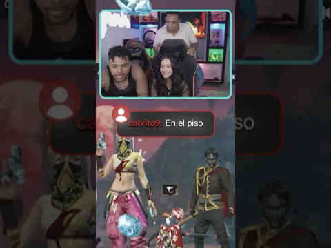 El papá de Angi entra al Directo y pasa esto 🤣 #shorts #freefire