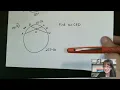 Interior Intersections Angles and Arcs Floating Angles