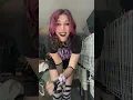 Bisexual Emo Girl Uses She-Ra Audio #wlw #emo  #goths #grungemakeup #ootd  #alt #gothaesthetic