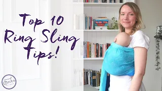 top 10 ring sling tips i getting the perfect carry every time i how to get a comfy ring sling carry