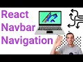 React Navbar Navigation Implement Navigation in React