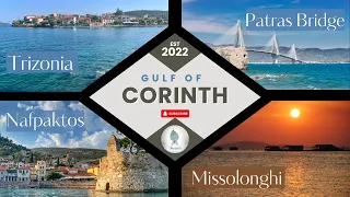 Sailing the Gulf of Corinth: Hidden Gems of Trizonia, Nafpaktos & Missolonghi