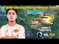 Download Lagu INI QINN EXP GILA BIKIN MOMENT TERUS !! TLID VS DEWA GAME 2