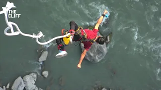 Bungy jumping from the second highest place in the world was one of the best feelings of my life