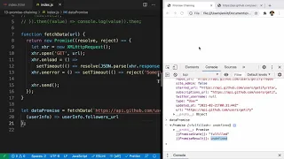 Understanding Promise Chaining in JavaScript