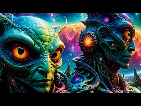 Download MP3 Psychedelic Trance - Magic Mushroom Trippy / Electric Samurai mix 2024 (AI Graphic Visuals)