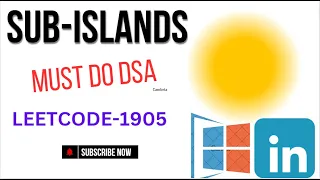 Count Sub Islands BFS and DFS IN jAVA Leetcode 1905 MUST DO MAANG QUESTIONS Daily Leetcode Java