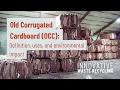 Old Corrugated Cardboard OCC