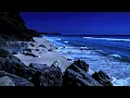 Lagu Sleep On A Beautiful Praia de Blimunda Beach Tonight - Ocean Sounds of Waves For Deep Sleeping
