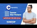 C Programming Patterns in Nepali - Part 1 By Deepak Sir Important for NEB Exam Nepali Students