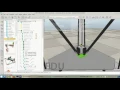 V-rep 3D-Printer simulation