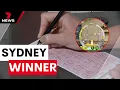Western Sydney woman wins a 100m lottery 7NEWS