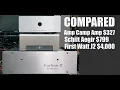 COMPARISON TEST Nelson Pass Amp Camp Amp kit Schiit Aegir First Watt J2 and