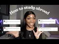 How To Study Abroad