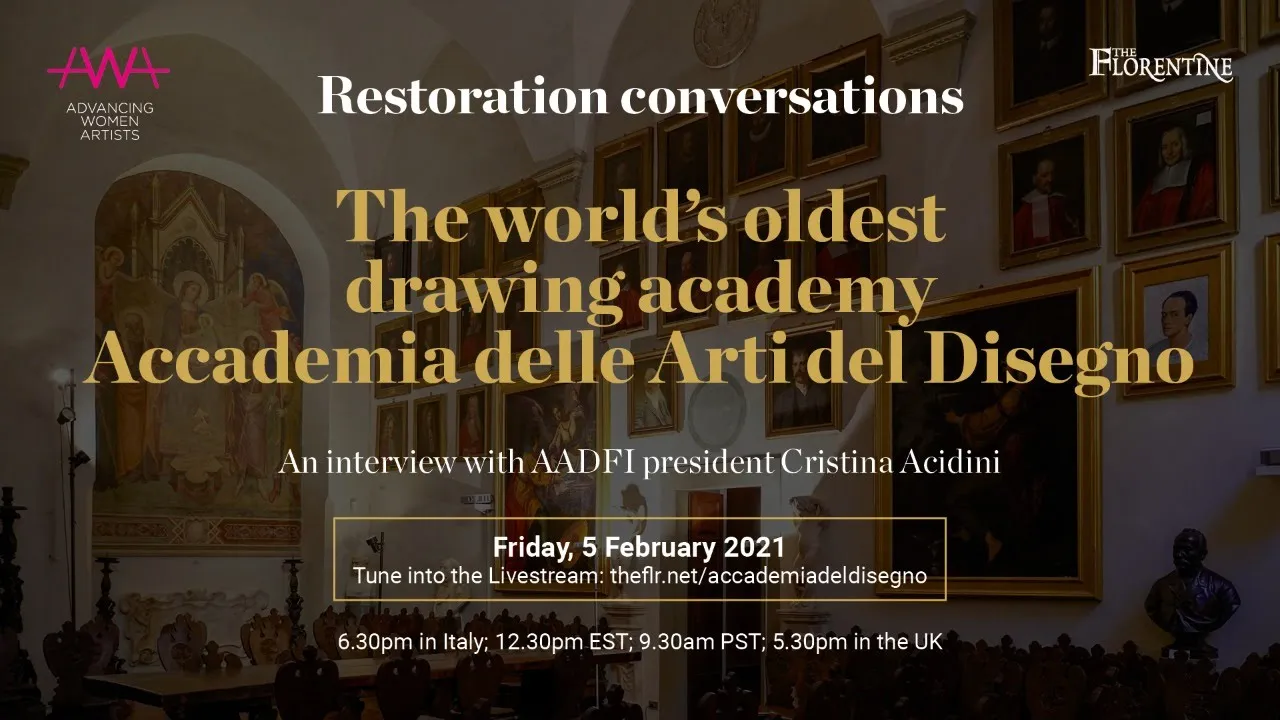 Restoration Conversations: The world's oldest drawing academy, Accademia delle Arti del Disegno