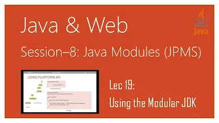 Java 9 Modularity Java 9 Modules Tutorial JPMS Part 19 Using the Modular JDK