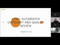 Webinar eTMF - automated oversight and quality review