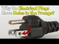 Why Do Electrical Plugs Have Holes in the Prongs