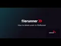 FileRunner - How to Delete Users