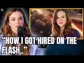 Danielle Panabaker was hired for The Flash before she was on Arrow phone call w Greg Betlanti