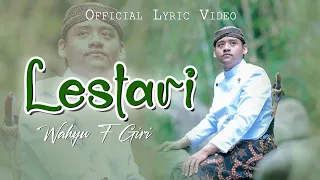 wahyu f giri lestari official lyric video 