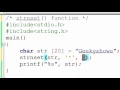 93 strnset function in C Programming Hindi