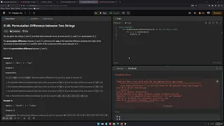 Leetcode 3146 Permutation Difference between Two Strings