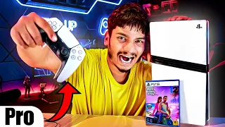 ₹1,00,000 PS5 Pro UNBOXING 🔥 My Dream Gaming Setup is Finally Ready for GTA 6 !