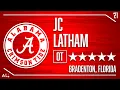 Alabama 2021 Signee JC Latham Highlights