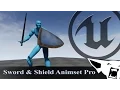 Sword Shield Animset Pro for UE4 - old