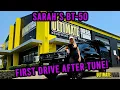 Sarah s mad BT-50 CUSTOM DYNO TUNED by us See her first drive reaction