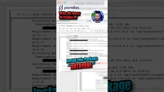 Write SQL Queries On Python Pandas Data Frame