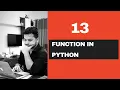Function in Python - Python Tutorials For Beginners