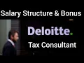 Deloitte Tax Consultant Salary Deloitte Jobs Salary Deloitte Career