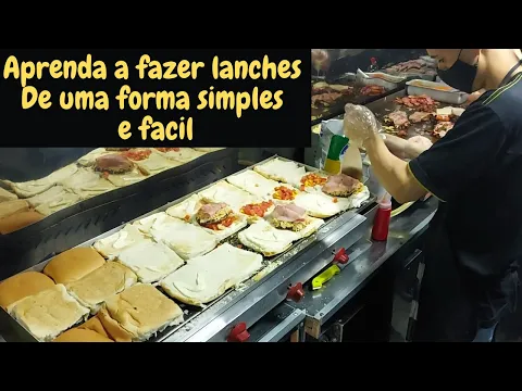 Download MP3 COMO FAZER LANCHES, AULA 1 PARA INICIANTES. X EGG E X CALABRESA