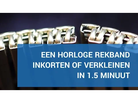 Horlogeband Inkorten Of Verkleinen In Enkele Minuten (Met Video)