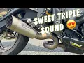 Download Lagu Street Triple 765 RS Full Spark Exhaust | Start Up \u0026 Fly By's