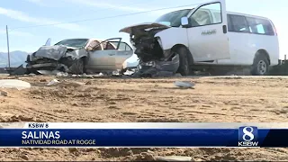 Salinas school van hit by alleged impaired driver