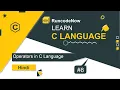 Operators in C Language PART 2 Bitwise Misc Operators
