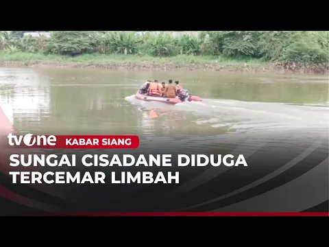 Cisadane Terindikasi Tercemar Limbah Kimia Cair