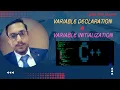 What is variable declaration initialization in C In Urdu