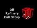 Oil Refinery Full Setup The Beast - Minecraft In Minutes