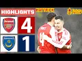 Lagu Arsenal vs Portsmouth 4-1 - All Goals \u0026 Highlights 🏆 FA Cup 2026 | Gabriel Martinelli Hattrick