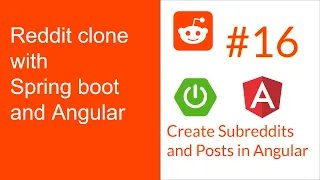 Full Stack Reddit Clone with Springboot Angular Part 16