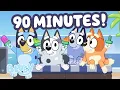 Download Lagu 🔴LIVE: Bluey Time with the Family ☺️ ✨ | 90 MINUTES ⭐️ | Bluey